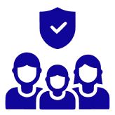 Family protection icon
